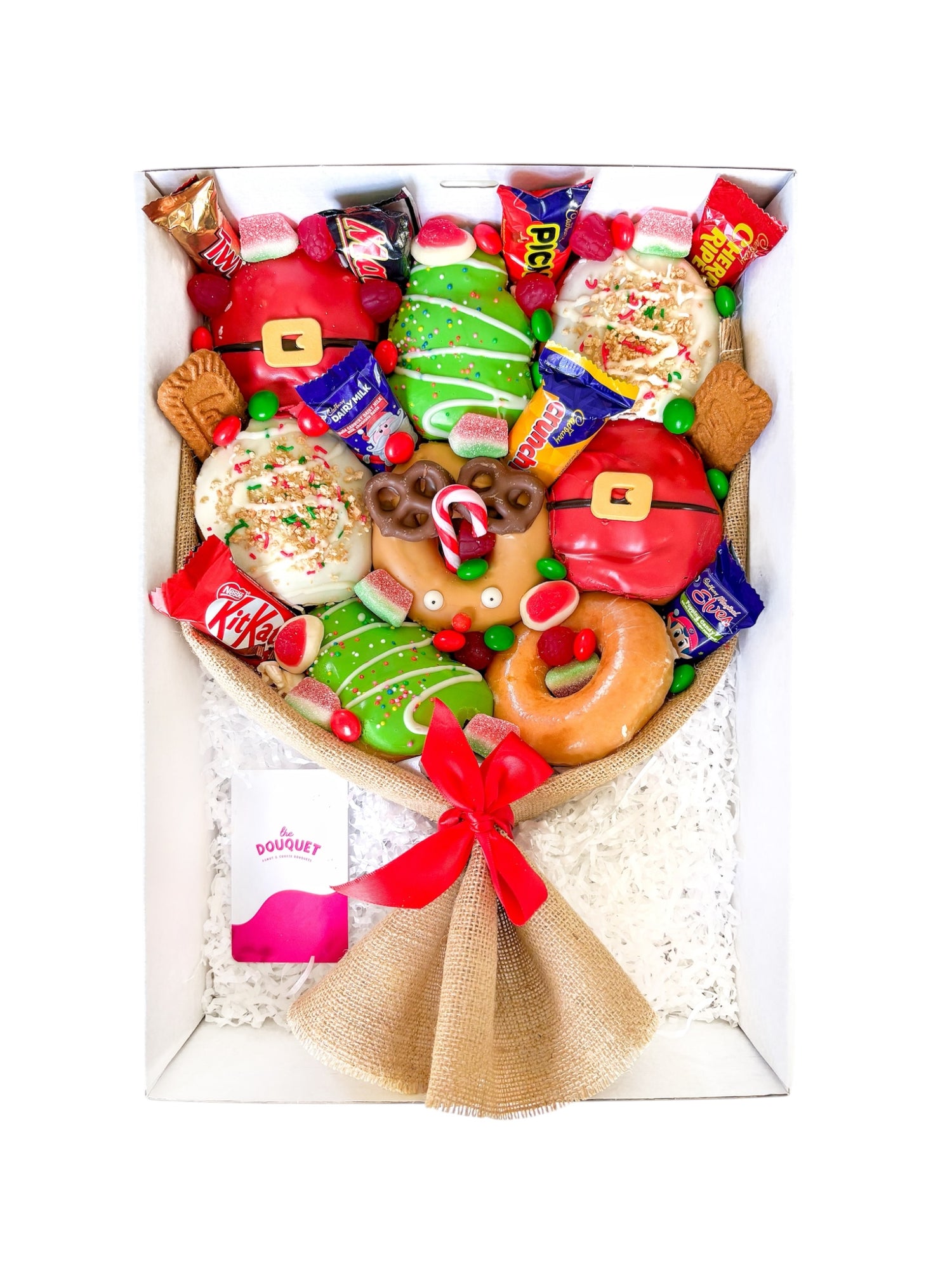 Christmas Donut Bouquet