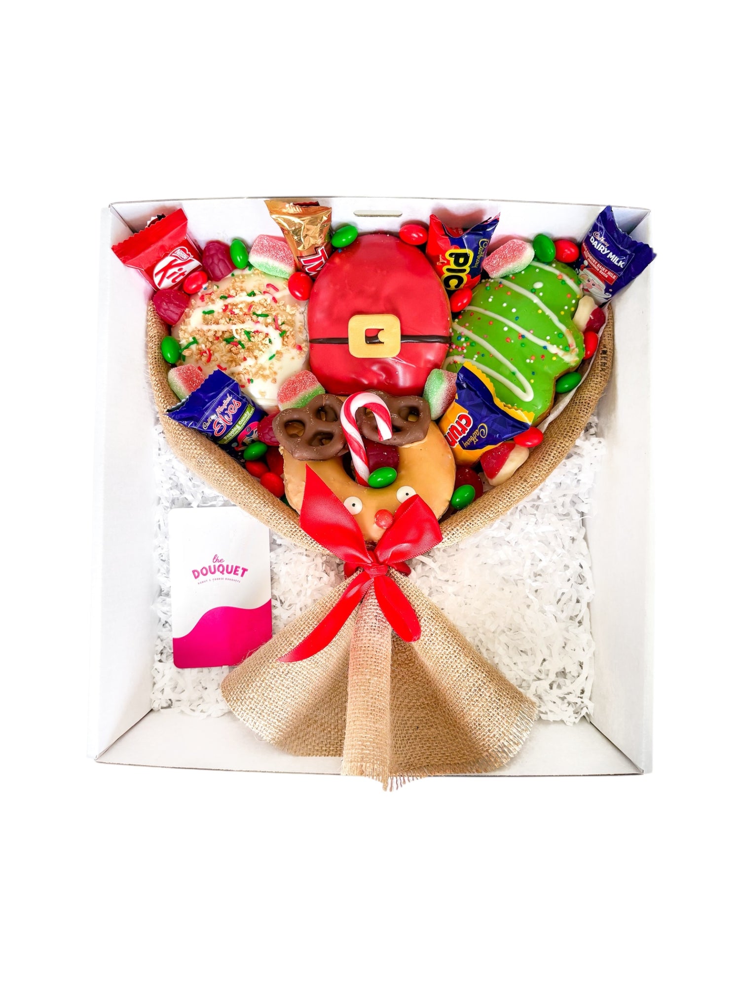 Christmas Donut Bouquet