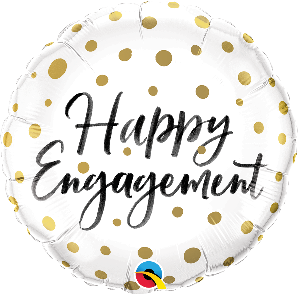 Happy Engagement Balloon