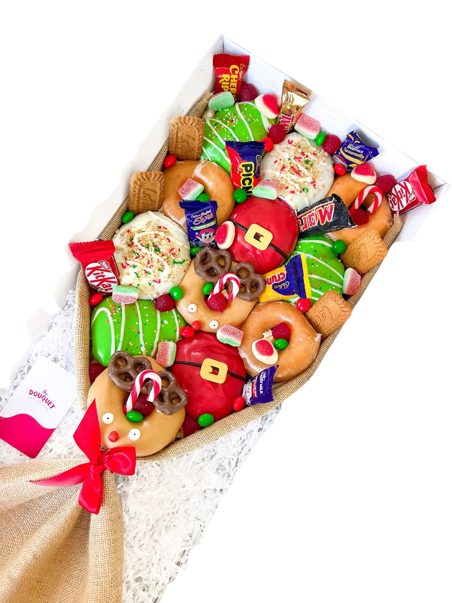 Christmas Donut Bouquet