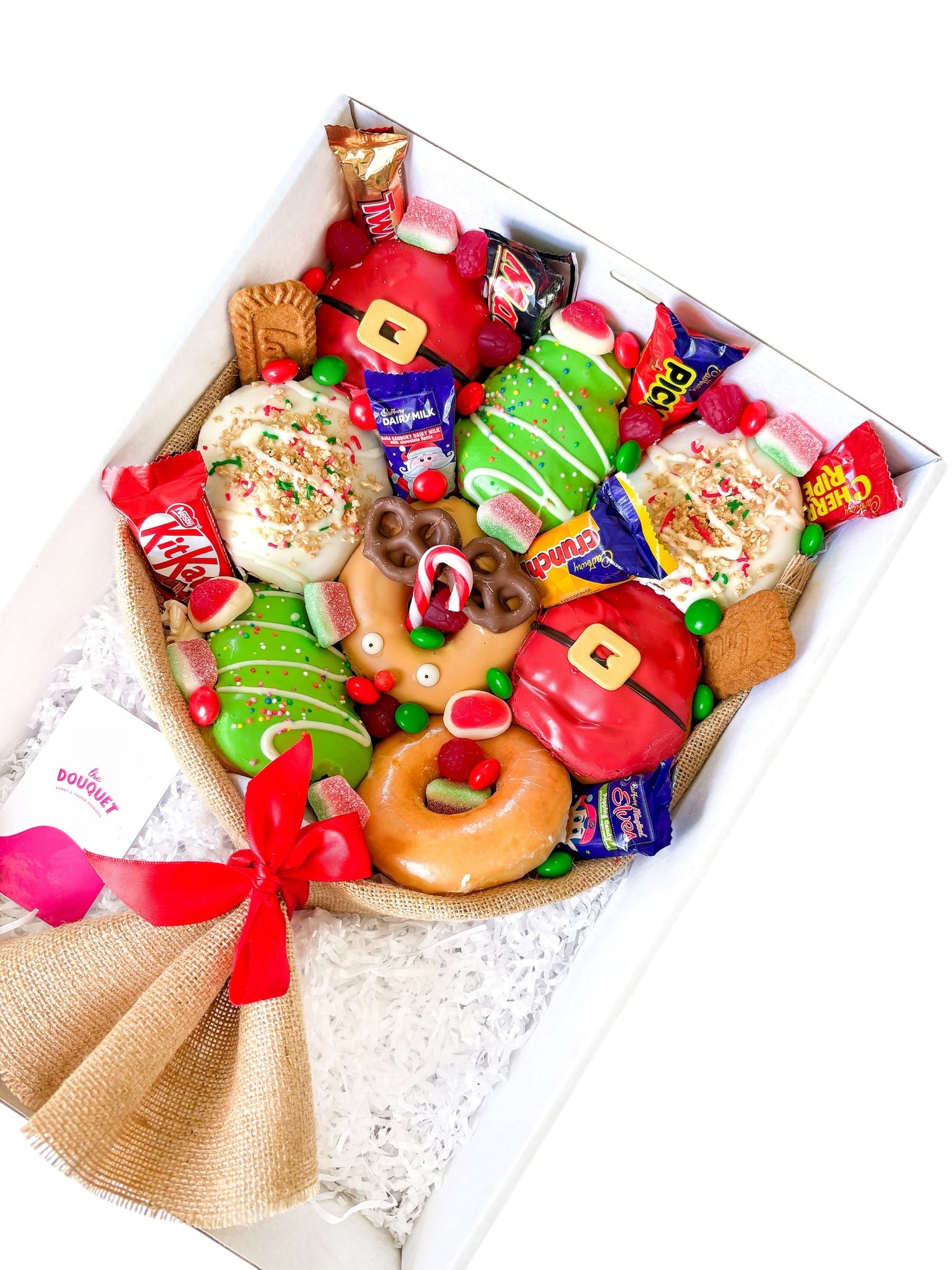 Christmas Donut Bouquet
