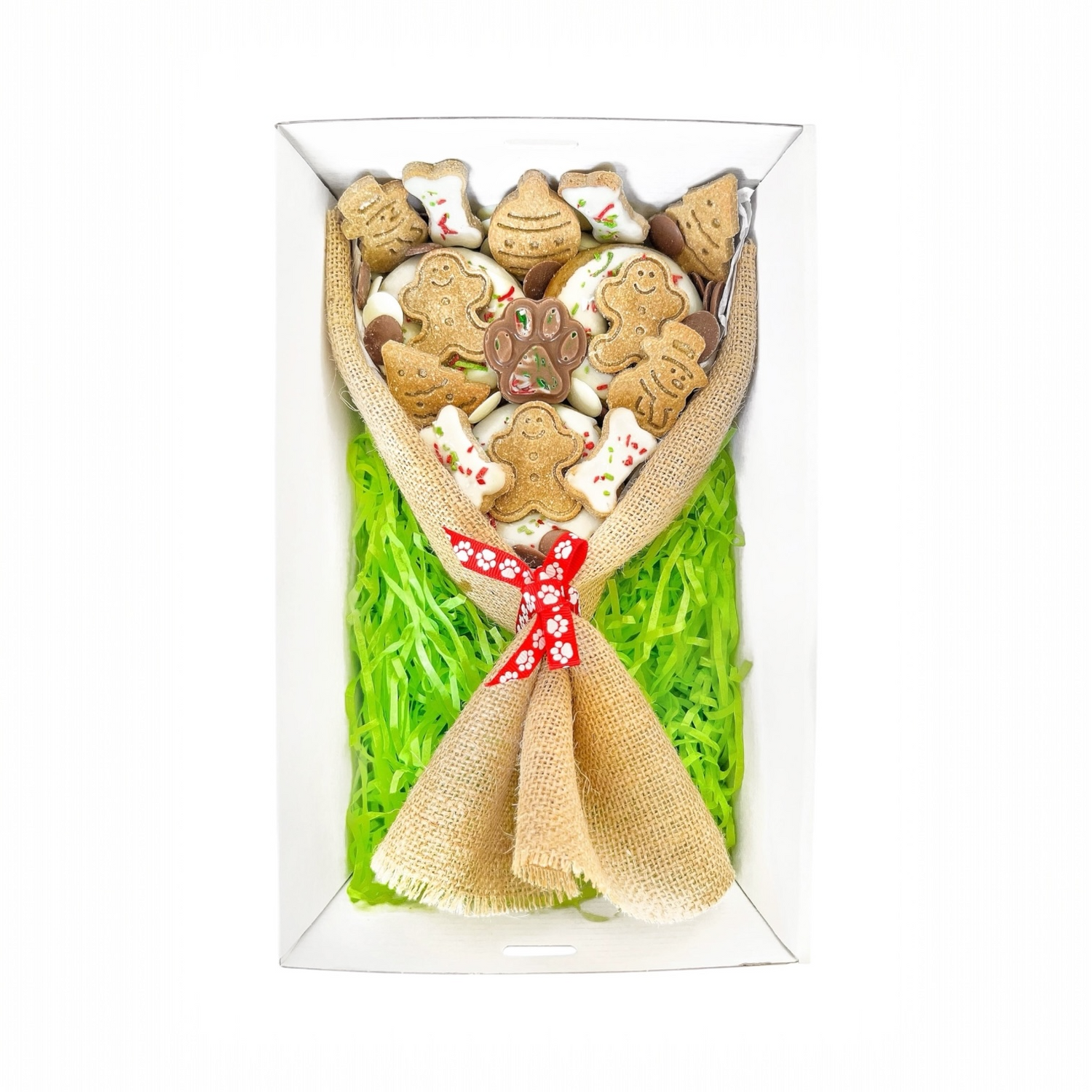 Santa Paws Doggie Donut Bouquet