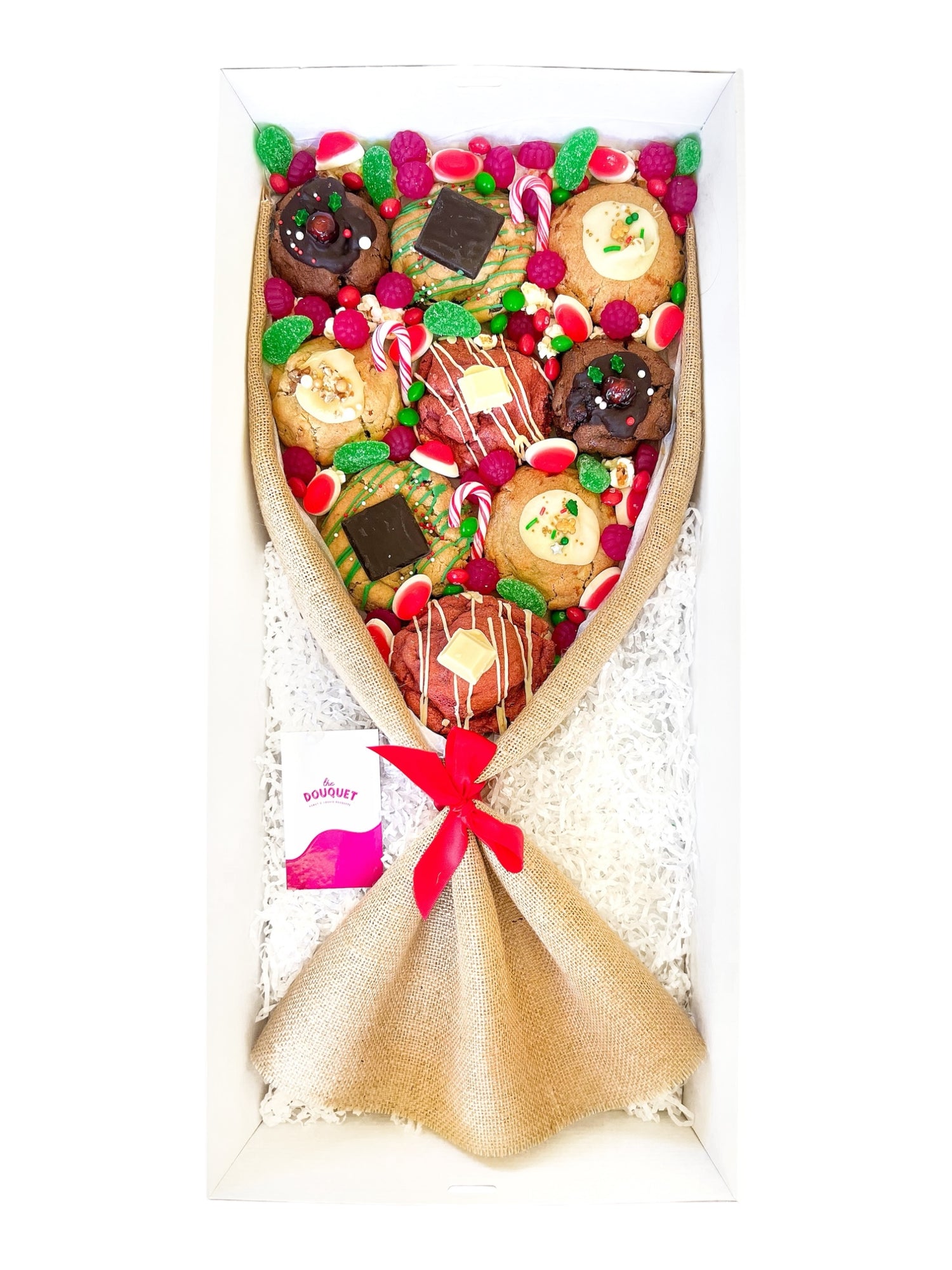 Gluten Free Christmas Cookie Bouquet