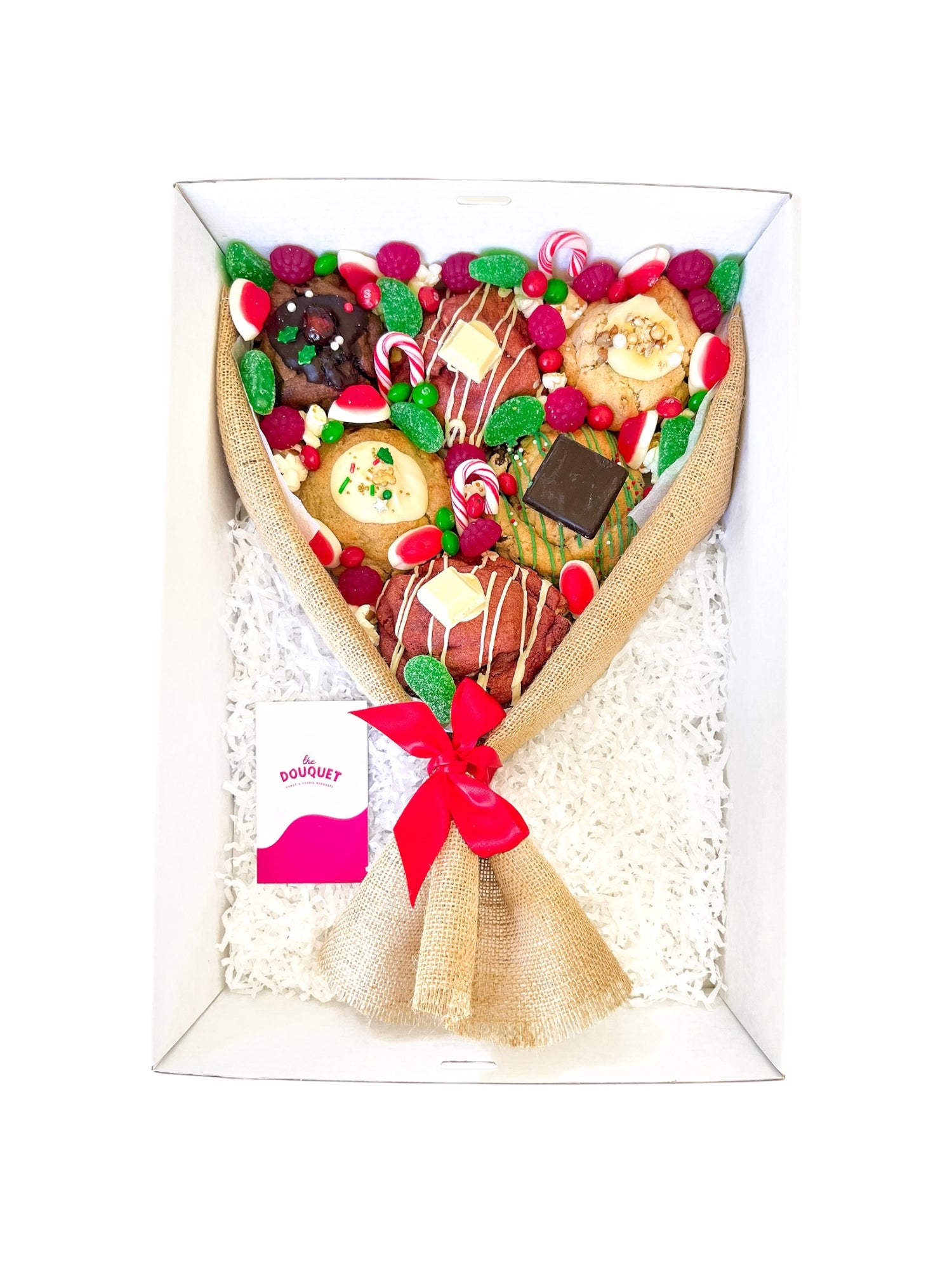 Gluten Free Christmas Cookie Bouquet