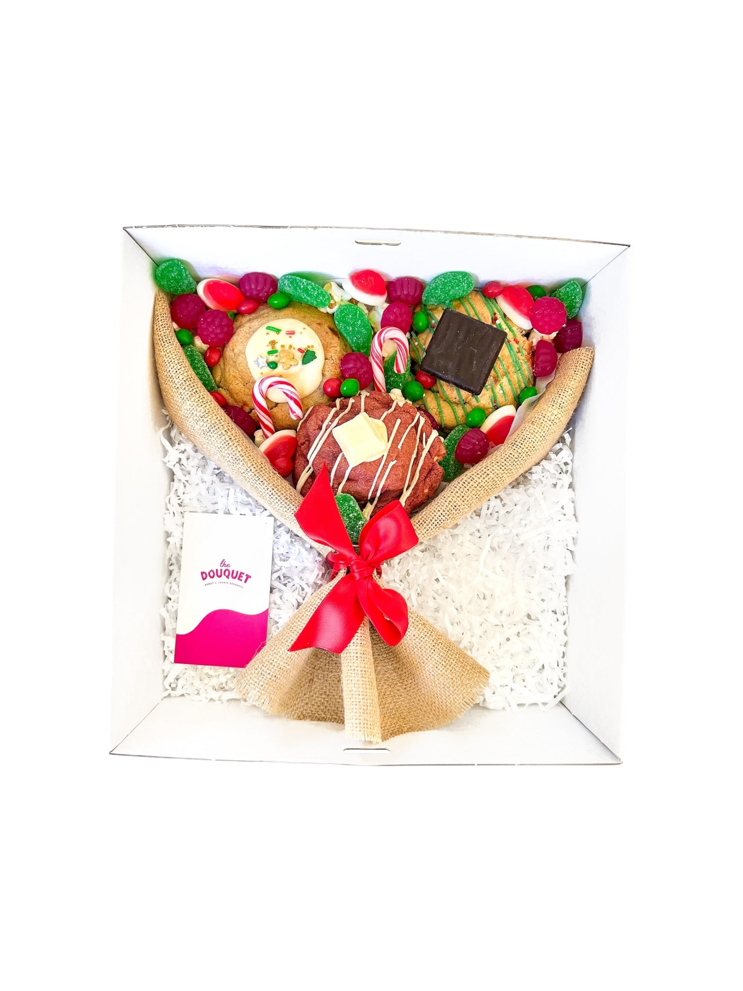 Gluten Free Christmas Cookie Bouquet