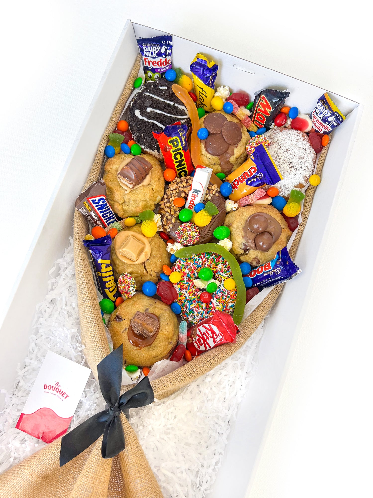 Best Of Both Worlds Donut/Cookie Bouquet